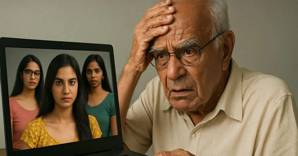 old man duped by female fraudster