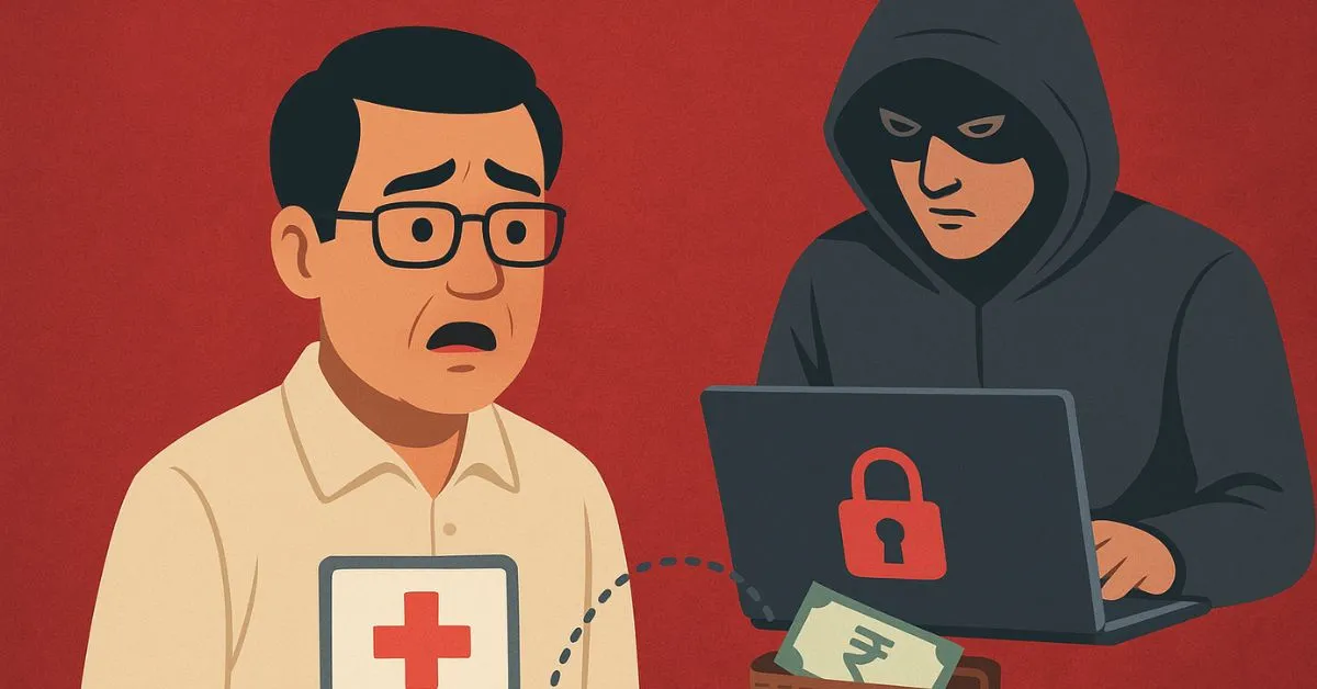 बहराइच मे डॉक्टर से ठगी