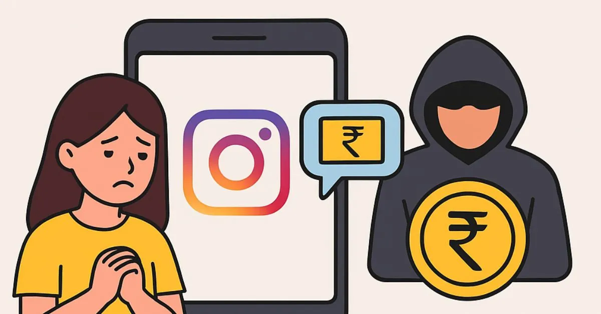 instagram earning fraud case delhi